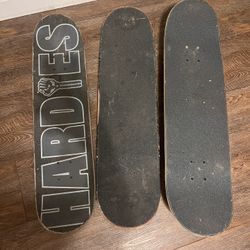 skateboards
