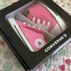 Pink Green Converse Shoes For baby 