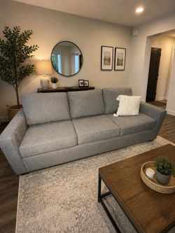 Gray 3 seater couch