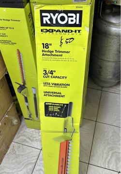 Ryobi hedger attachment