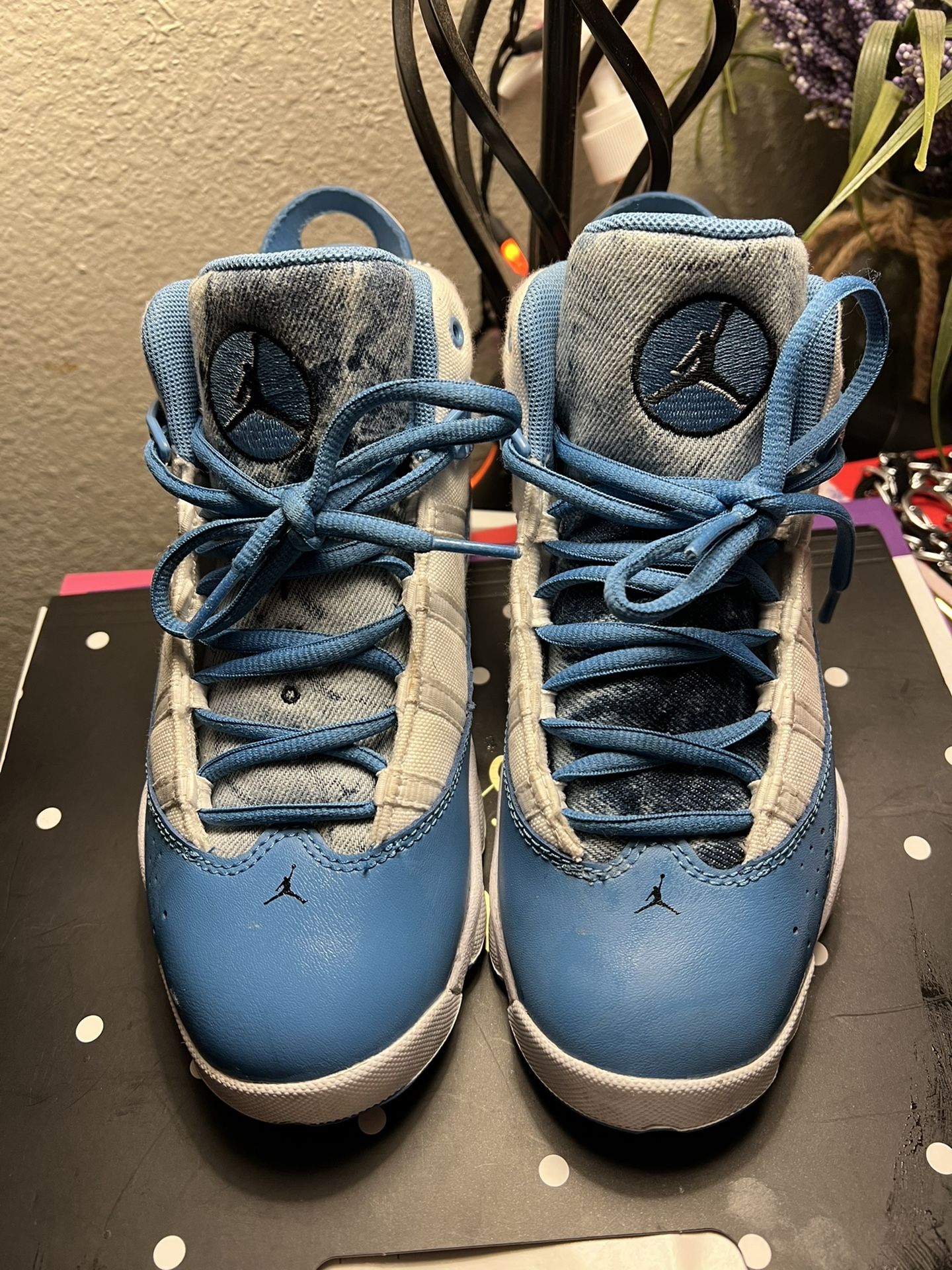 Boys Nike Air Jordan's Size 3 My Son Trying To Earn Money