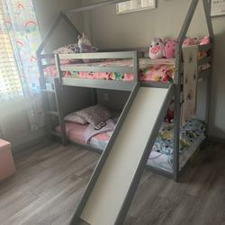 Bunk Bed With Slide 