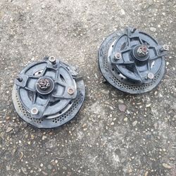 86-89 Honda trx250r spindle, hubs, rotors and calipers