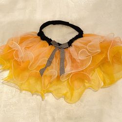 Halloween Candy Corn Tutu (for Dog or Baby/Kid)