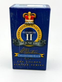 W Britain 40311 Gold Coast Regiment Officer Golden Jubilee Series Figure Boxed