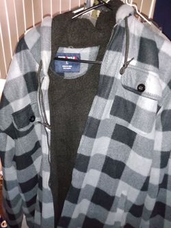 Flannel jacket size large