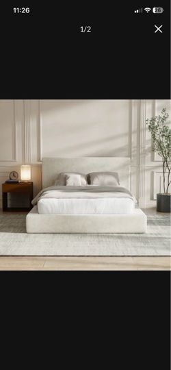 Brand new Full frame and mattress for $160