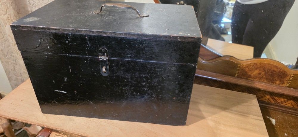 antique wooden chest