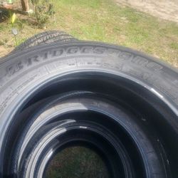 5 brand new bridgestone dueler ht 255 170 18