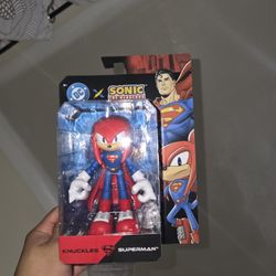 New 2025 DC x Sonic The Hedgehog - Knuckles Superman 