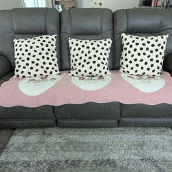 Power reclining sofa