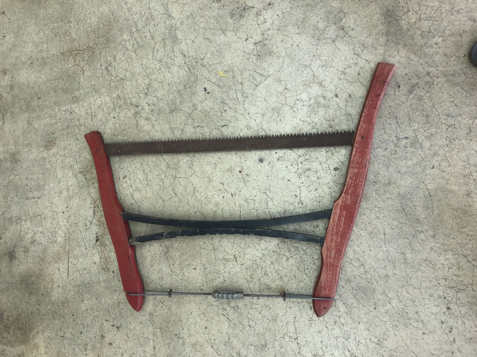 Vintage Cross Cut Hand Saw