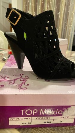 Black Heels Size 8