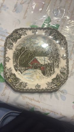Plate The Friendly Village
