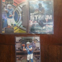 Football Anthony Richardson Rc Cards 