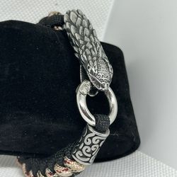 Snake Viking Style Bracelet 