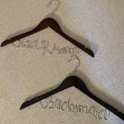 Wedding Hangers - MOH and Bridesmaid 