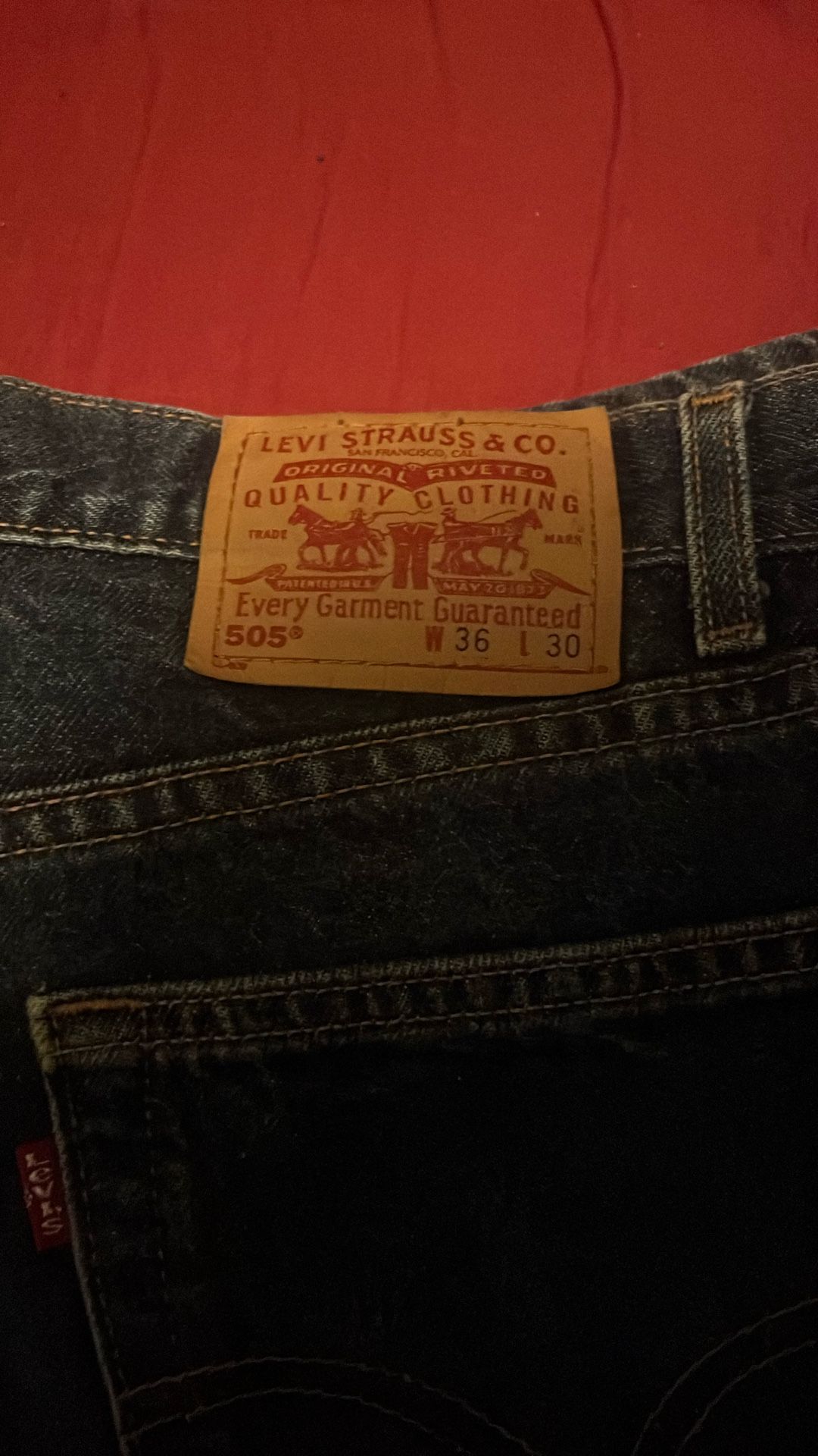 Levi’s 505 Dark Blue 36,30