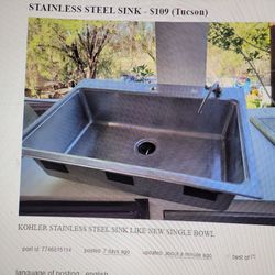 Kohler Stainless Steel Sink