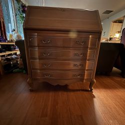 Secretary Desk. Cherry Wood. 
