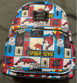 New Disney Spiderman Loungefly mini backpack