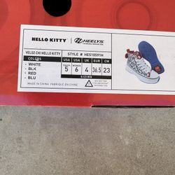 Lightly used Hello Kitty Heelys