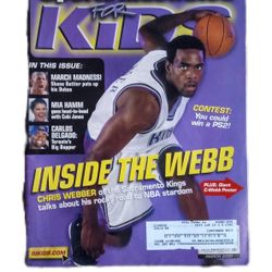 March 2001 Sports Illustrated For Kids Magazine CARDS  POSTER-MIA HAMM COVER*