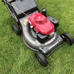 Blade stop lawn discount mower