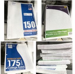 9 Packs Paper SHEETS