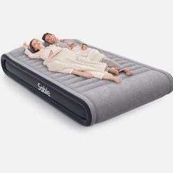 Sable SA-HF033 Queen Size Air Mattress with Built-in Electric Pump 