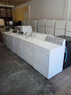 Washers, Dryers, Frigerators, Stoves. 30 Day Warranty
