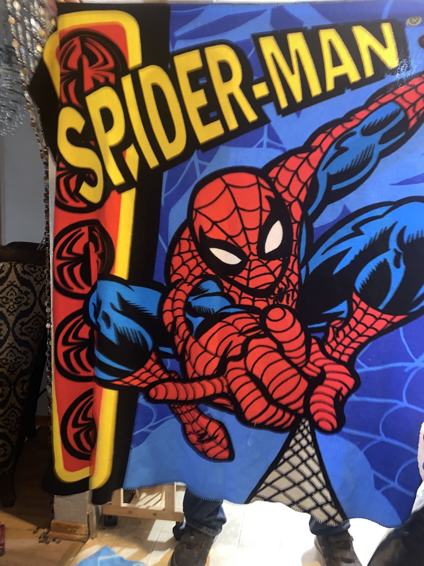 New Superman character blanket