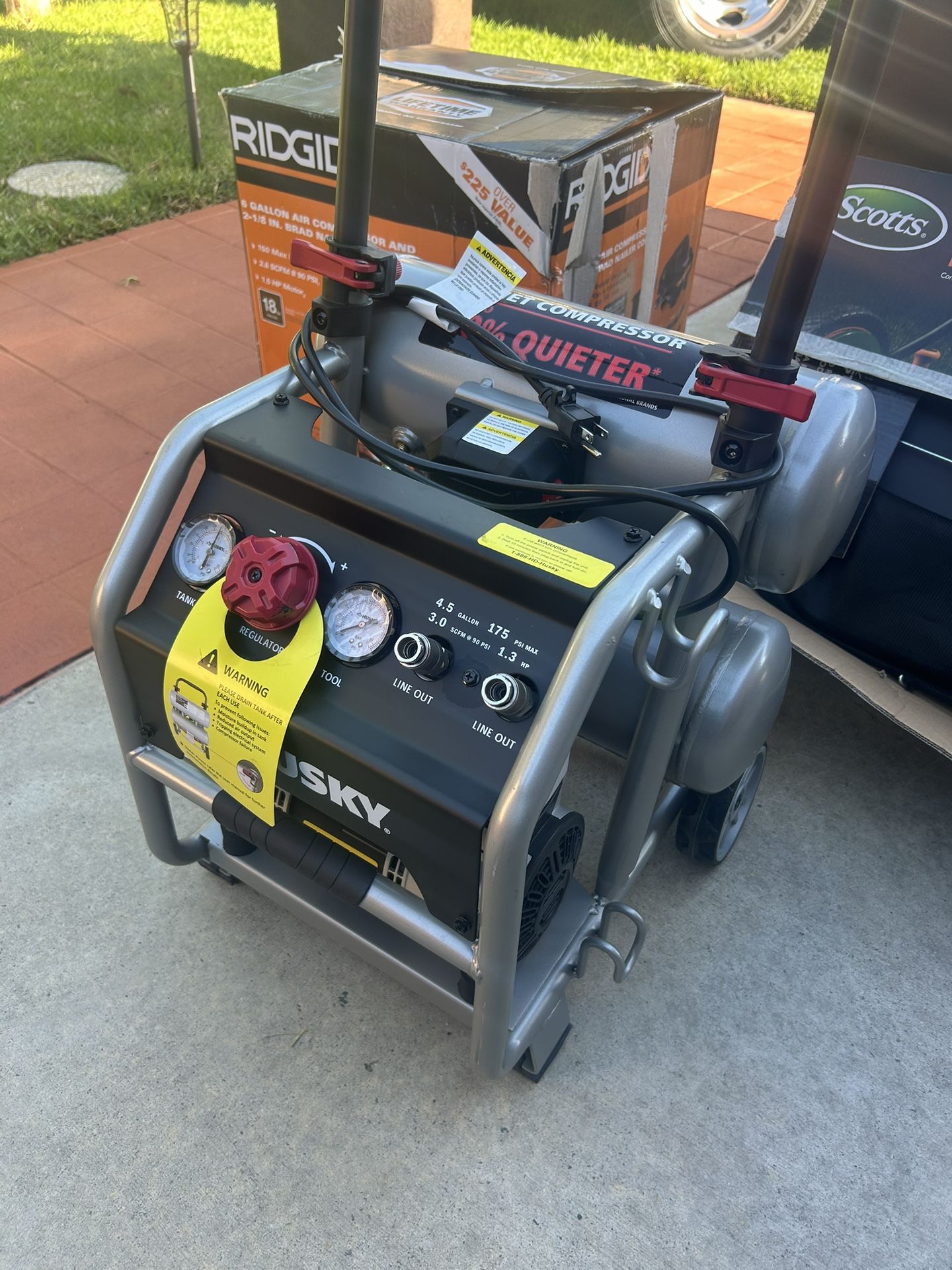 Husky Portable Air Compressor