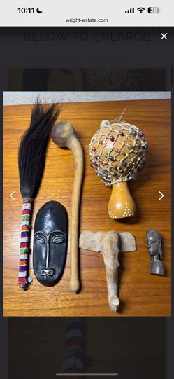 Authentic African Art Collectibles Whole Lot 
