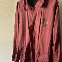 Sullen  Burgundy Windbreaker XXL