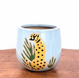 Ceramic Planter Pot With drainage holes🌺  Like New