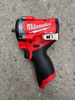 Milwaukee M12 FUEL 12V Lithium-Ion Brushless Cordless Stubby 3/8 in. Impact Wrench Friction Ring (Tool-Only)  $159