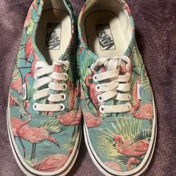 Blive kold græsplæne Forfærdeligt ️Size 8m/9.5w ️VANS Authentic Doren Tropical Pink Flamingo Skateboard Shoes  Men's US Size 7/Womens 8.5 for Sale in Thornton, CO - OfferUp