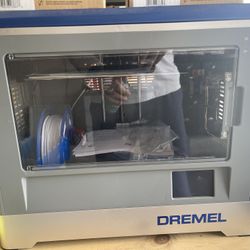 Dremel 3D20 Idea Builder 3D Printer with white filament 