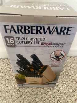 Farberware 16-Piece Triple-Riveted Cutlery Set