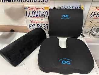 Everlasting Comfort Seat Cushion and Lumbar Support Set