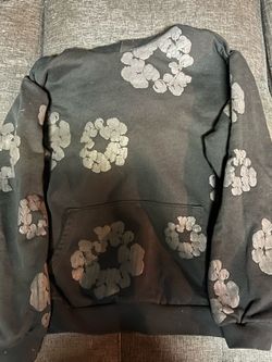 Black denim tears hoodie