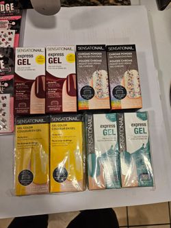 Gel Nail polish & nail files kits and stuff