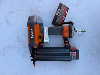 RIDGID Pneumatic 18-Gauge 2-1/8 in. Brad Nailer with CLEAN DRIVE Technology