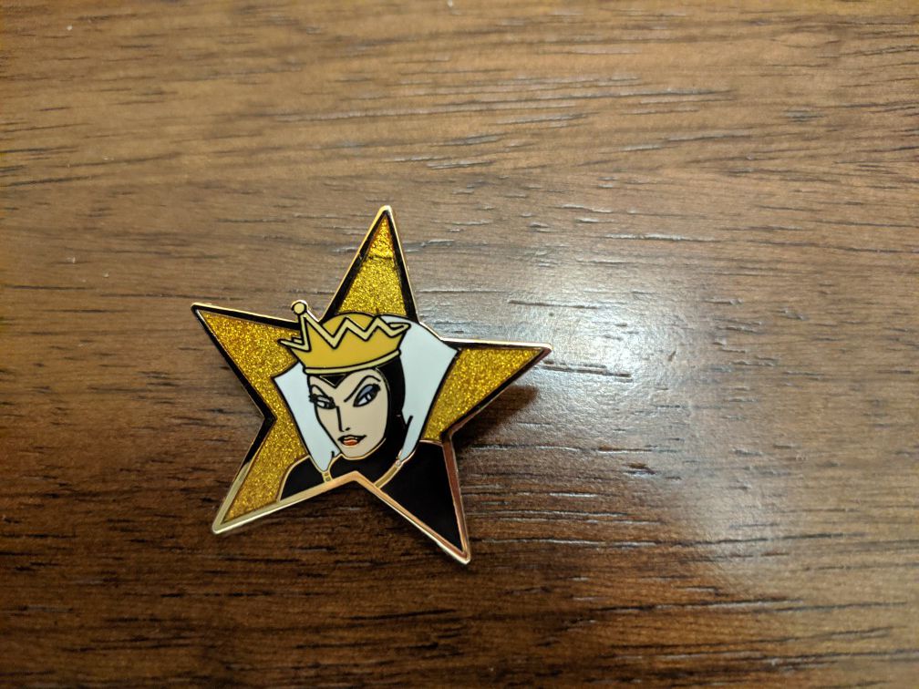 Disney limited edition pin of a 1000 Evil Queen
