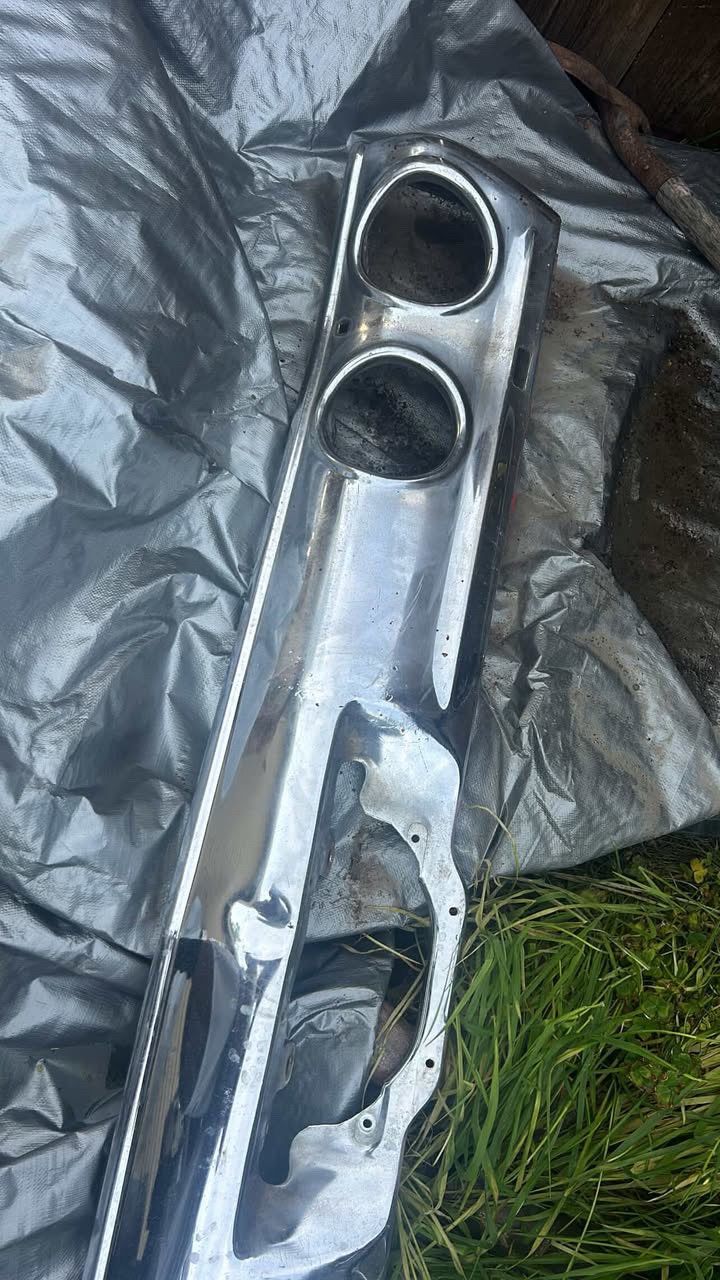 1971/1972 true chevelle back bumper