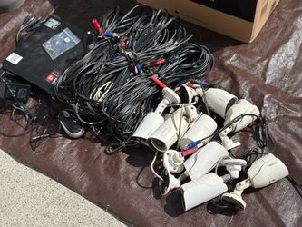Zosi and Night Owl Security Cameras x8