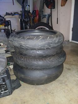 Used Sportbike Tires Various Sizes Will Mount For A Extra Fee