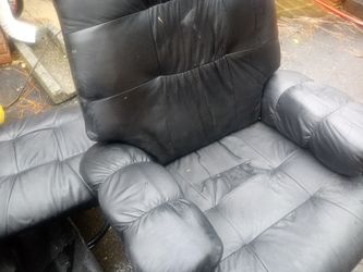 Recliner chair and ottoman