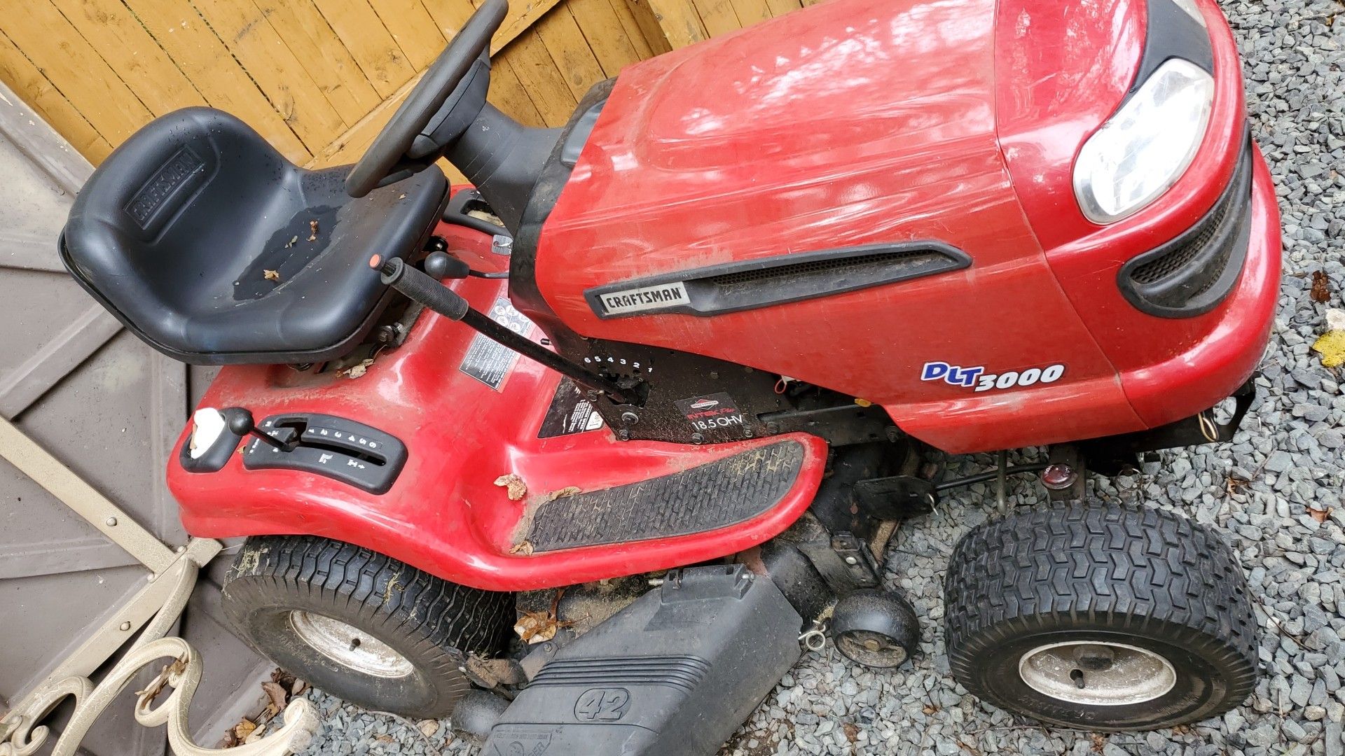 Craftsman Dlt 3000 18.5 OHV for Sale in Princeton, NJ OfferUp